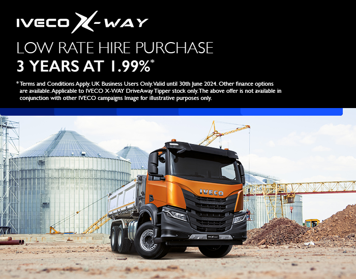 IVECO X-WAY DRIVEAWAY 1.99% HIRE PURCHASE